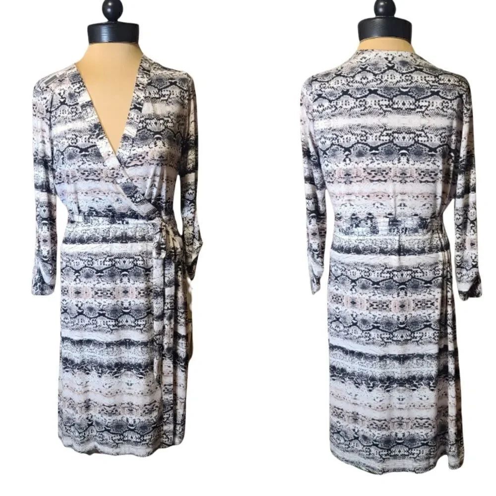Calvin Klein Wrap Dress Size 6 NWT